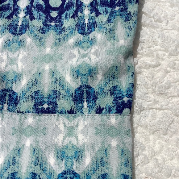 VTG H&M ❄️ Print Side Zip Ankle Crop Slacks Pants - Picture 7 of 15